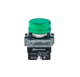 MTB2-BV613 Сигнальная лампа в сборе, зеленый, 24V AC/DC, мет.