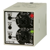 ATS11W-43 двойной  таймер, 6 режимов, Универсальная шкала(0.3 сек.-30час.), DPDT(2c) или 2 SPDT, 100-240VAC/24-240VDC, 11-контактный, (Ответная колодка по запросу)