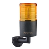 SNT-7022-FB1-3-L Светосигнальная колонна, 70 мм, 1 секция, постоянное и мигающее свечение, зуммер, 40-260V AC/DC, Жёлтый, IP65 preview