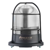 SNT-112-B-KFS-5 Сигнальный маяк 100 мм с расширенным диапазоном питания, стробоскопический эффект, Белый, 24-90V DC / 24-60V AC, IP65. Зуммер preview