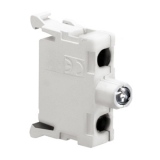 LPXLPBM8 Светодиодный индикатор для кнопочных пультов типа LPZP, с постоянным свечением, с полной защитой от повыш. напряжения, с винт. клеммами, питание 185…265V AC цвет белый preview