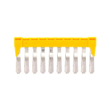 SQI 2,5/10 YE Блок перемычек / гребенка для клемм, 10 полюсов 24 А для клемм 2,5 мм²  (Conta-Clip)