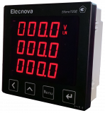 Sfere720E Многофункциональный электроизмерительный прибор, Iвх-5A, 380VAC, тип индикатора - LED, питание АС/DC 80-270В, размеры лицевой панели 96х96 мм, вырез в щите 91x91 мм, Выходы: порт связи RS485 (протокол Modbus-RTU), импульсный выход, IP54, Tемпера preview