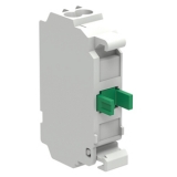 LPXCS10A Контактный элемент только для кнопок с фиксацией серии LPCQ…, 1НО с опережением замыкания, с пружинным подключением preview