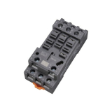 SEB11-E Цоколь, 25A(500V), винтовой зажим, черный, на рейку DIN35, для REH, RPW, RM, 62.31, 62.32, 62.33