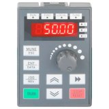 VH6-PE200 - LCD -Выносная панель для серии VH5/6, с ручкой регулировки скорости, питание по шине 24VDC-in. только для удаленной установки на панель шкафа.