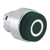 8LM2TB2102 Толкатель кнопки в металлическом корпусе, выступающий тип, без фиксации, (без крепежного основания ..AU120), цвет черный, символ "O" preview
