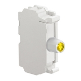 LPXLPSB5 Светодиодный индикатор для кнопочных пультов типа LPZ, с постоянным свечением, с полной защитой от повыш. напряжения, с пружинным подключением, питание 12…30V AC/DC, цвет желтый preview