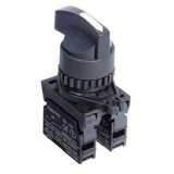 S2SR-S8W2A, Переключатель 3 положения с фиксацией, с длинным клювом, 2НО, цвет белый