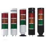 MP8 Светодиодные сигнальные колонны, большой пластиковый корпус 86 мм