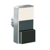 8LM2TB7214 Толкатель двойной кнопки нажатия, в металлическом корпусе, без фиксации, с 1 выступающей и 1 утапливаемой кнопками, (без крепежного основания ..AU120), цвет кнопок: белый/черный preview