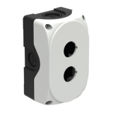 LPZP2A8 Корпус пластиковый для пультов управления, 2 отверстия под кнопки, цвет серый preview