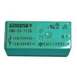 EMI-SS-112D Реле 12А, 1C, 12VDC Goodsky