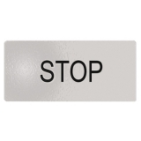 8 LM2T AGB230 Этикетка с надписью STOP preview