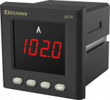 SI74 5А 220ВУ  Амперметр 1-фазный, тип индикатора - LED,  Без упр. Выходов - только индикатор, питание АС/DC 80-270В, размеры лицевой панели 74х74 мм, вырез в щите 67x67 мм, Без упр. Выходов - только индикатор, IP64, T -40..+70C preview