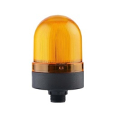 FNAZ-S725-F-3 (Полный аналог Mucco SNT-S725-F-3) Сигнальный маяк 70 мм, куполовидный, монтаж гайкой 22 мм, мигающее свечение, Жёлтый, 40-250V/AC, IP65.