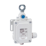 P2L15 13 11 Концевой выключатель канатный кольцевой рычаг для аварийного отключения, с кнопкой сброса, контакты 2НО+2НЗ, Усилие тяги 40Н, 460 гр.  preview