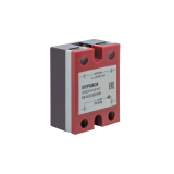 HD-4044.VA  Реле твердотельное для регулирования напряжения 1-ф, тип HD, 40 А, Управляющий сигнал (рекомендуемый переменный резистор мощностью P≥0,5 Вт, 470-560 кОм), фазовое ругулирование, диапазон регулирования напряжения 10…440 VAC