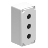 LPZM3A8 Корпус для пультов управления на 3 кнопки d=22 мм, металл, серый, 80х170х73 мм preview