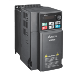 VFD5A5ME43ANNAA, Преобразователь частоты, 3х380В, 2.2кВт, 5.5/6.5А, IP20, встр. торм. ключ