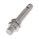 FN08DNO-E1 Магнитный датчик цилиндрический M8x40 мм, эффект Холла, заподлицо, нержавеющая сталь, расст. сраб. до 2 мм, питание 10-30VDC, выход NPN НО, макс. ток. 200мА, макс. 200 Гц, IP67, разъём M8 3-pin