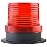 FNAZ-925-B-1 (полный аналог SNT-925-B-1) Сигнальный маяк 90 мм, цилиндрический корпус, монтаж на поверхность, 5 режимов свечения, Красный, 85-260V AC/DC, IP65. Зуммер