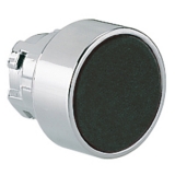 8 LM2T Q102 Толкатель кнопки в металлическом корпусе, c фиксацией, (без крепежного основания ..AU120) цвет черный preview