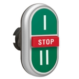 LPCB7345 Тройная кнопка нажатия, с крепежным основанием, пружинный возврат preview