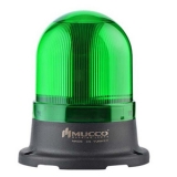 SNT-112-B-2 Сигнальный маяк 100 мм с расширенным диапазоном питания, стробоскопический эффект, Зелёный , 24-90V DC / 24-60V AC, IP65. Зуммер preview