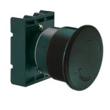 8 LP2T B6342 Толкатель грибовидной кнопки d=40 мм в пластиковом корпусе, для простой остановки, с фиксацией, возврат поворотом, (в комплекте с крепежным основанием ..AU120), цвет черный preview