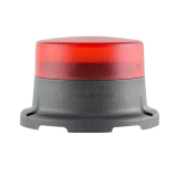 FNAZ-M715-F-1 – (полный аналог MUCCO SNT-M715-F-1) Сигнальный маяк 70 мм, низкопрофильный, монтаж на поверхность, постоянное и мигающее свечение, Красный, 24V/DC, IP65