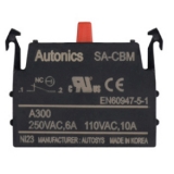 SA-CBM Блок контактов, НЗ, 250VAC, 6A, расширяемый