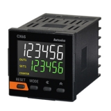 CX6S-1P2 24-48VDC/24VAC(ENG) Счетчик-таймер цифровой, 6ти разрядный, корпус 48?48мм, выход с одной настройкой, питание 24V AC / 24…48V DC, вход PNP/NPN