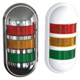 PWE Компактная светодиодная сигнальная лампа, настенное крепление