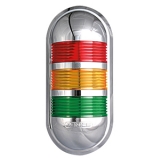 PWEC-301-RYG  12VAC/DC  Сигнальная лампа