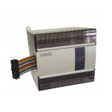 XD-E32PX-E Модуль расширения 32 входа DC(PNP), устанавливается положительная или инверсная логика срабатывания входа, время фильтрации входов настраивается, питание АС100~240В preview