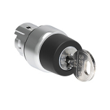 LPSS360R3131A Металлический переключатель с ключом, 3 положения 1-0<2, фиксация в положениях 1 и 0, точка извлечения ключа в центральном положении, код 3131А, (без крепежного основания LPXAU 120M) preview