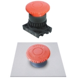 S2ER-E3RABM Кнопка грибовидная