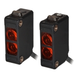 BJR15M-TDT-P-F Фотодатчик, на пересечение луча, дистанция срабатывания 15 м, на свет / на затемнение, Корпус маслостойкий IP67F, кабель маслостойкий, PNP-выход с открытым коллектором, 12-24VDC