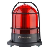 SNT-112-B-KFS-1 Сигнальный маяк 100 мм с расширенным диапазоном питания, стробоскопический эффект, Красный, 24-90V DC / 24-60V AC, IP65. Зуммер preview