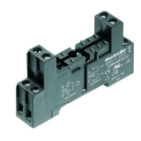 SRC-I2CON Основание реле,  Количество контактов: 2, переключающий контакт, Постоянный ток: 12 А,  Винтовые зажимы