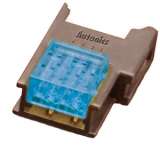 CNE-S03-BL Гнездо на кабель, синий, 3-контактное, AWG 20 до 22, сечение провода 0.32 до 0.5, диаметр 1.2 до 1.6мм