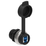 LPCD05 Интерфейс USB, соединение типа В/А гнездо. Переходник под диаметр отверстия d=22 мм preview