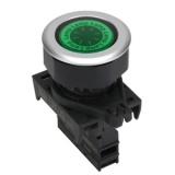 L3RF-L3 Контрольные лампы утопленного типа, плоский плафон, диаметр 30 мм