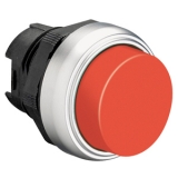 LPCB204 Толкатель кнопки пластиковый, выступающий тип, без фиксации, (без крепежного основания ..AU120), цвет красный