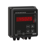 СИ20-У.Н.Р Счетчик импульсов с преобразованием физической величины, Настенный, размер 130x105x65 мм, Ip44 со стороны передней панели, выход реле 8 А, 220В,  питание 24V DC или 230 V AC