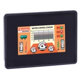 LRHA04 Панель оператора с графическим сенсорным TFT-экраном 4,3 дюйма, 24 VDC, ETHERNET, RS232/RS485/RS422, USB preview