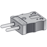 DY-1000-1 Разъём для термопары Железо-Константан(J), с круглыми контактами, штепсель