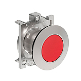 LPFB104 Толкатель кнопки металлический d=30 мм, утапливаемый, без фиксации, (без крепежного основания ..AU120M), цвет красный preview