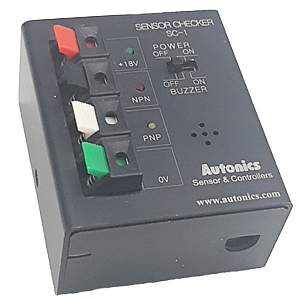 SC-1 тестирующее устройство по датчикам  (поддержка NPN и PNP датчиков, с функцией зуммера, батарейки тип КРОНА в комплект не входят)